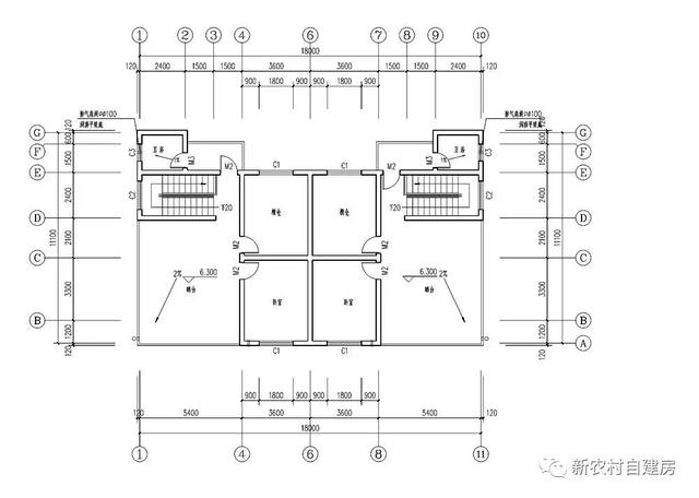 帶后院和豬圈，簡單的雙拼別墅，農村還有養豬的嗎