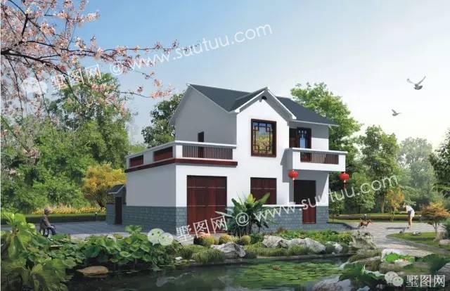 19萬就能搞定的農村二層別墅，小別墅也能大不同！