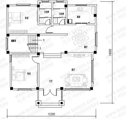三層復式小別墅，都說不管從哪個方向看都好看，這錢花的太值了！