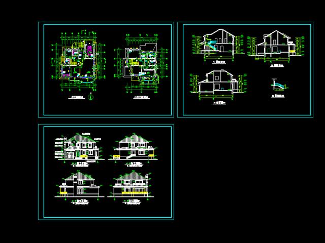如果讓你回農村，這些2層農村自建房別墅圖紙你會怎么選？