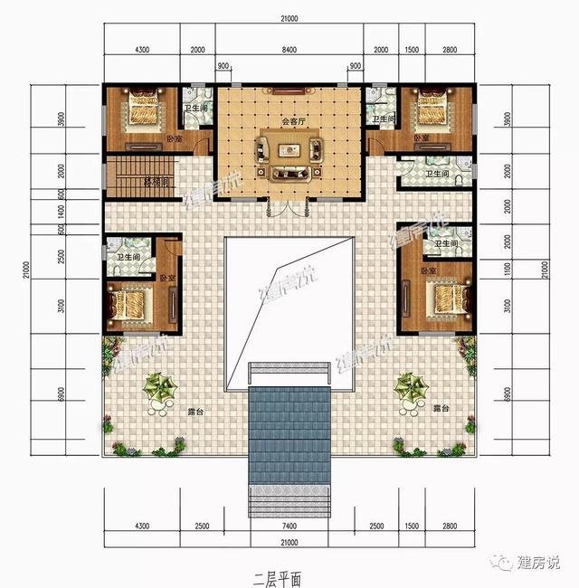 擁有一棟中式別墅，是多少人的夢想，建一個(gè)溫馨恬靜的安樂窩度過慢悠悠的溫暖歲月。