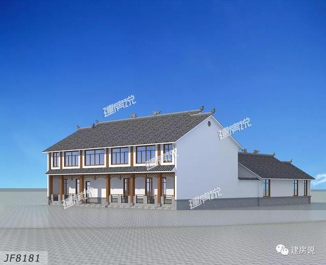 擁有一棟中式別墅，是多少人的夢想，建一個(gè)溫馨恬靜的安樂窩度過慢悠悠的溫暖歲月。