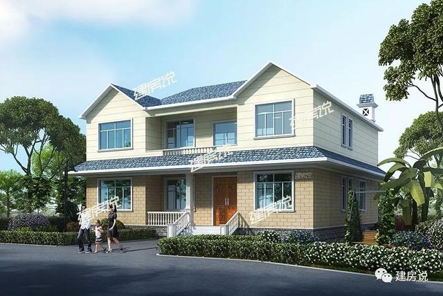  大房子有大房子的氣派，小房子有小房子的溫馨，推薦36款別墅圖，你喜歡哪個呢