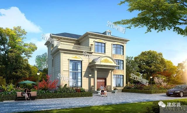  大房子有大房子的氣派，小房子有小房子的溫馨，推薦36款別墅圖，你喜歡哪個呢