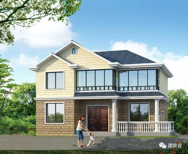  大房子有大房子的氣派，小房子有小房子的溫馨，推薦36款別墅圖，你喜歡哪個呢