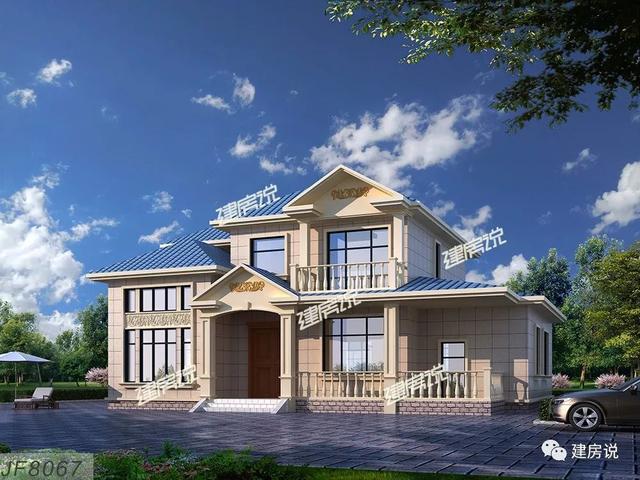  大房子有大房子的氣派，小房子有小房子的溫馨，推薦36款別墅圖，你喜歡哪個呢