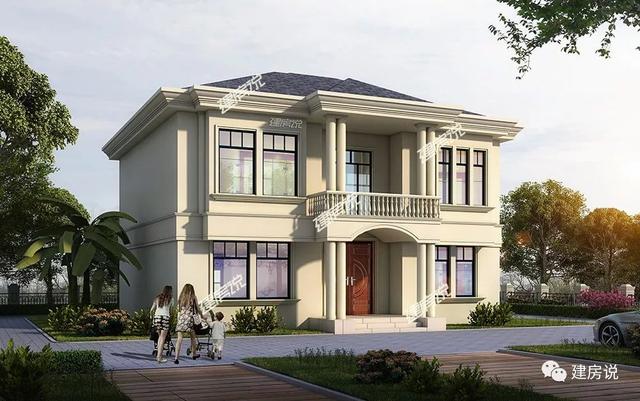  大房子有大房子的氣派，小房子有小房子的溫馨，推薦36款別墅圖，你喜歡哪個呢