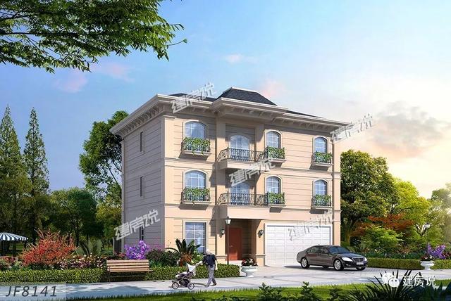  大房子有大房子的氣派，小房子有小房子的溫馨，推薦36款別墅圖，你喜歡哪個呢