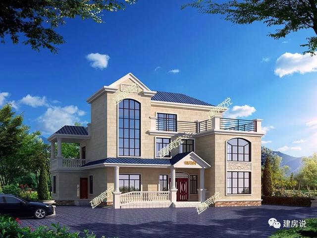  大房子有大房子的氣派，小房子有小房子的溫馨，推薦36款別墅圖，你喜歡哪個呢