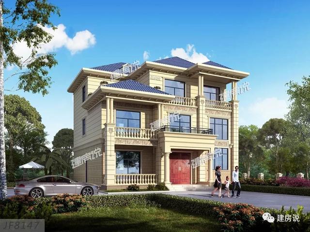  大房子有大房子的氣派，小房子有小房子的溫馨，推薦36款別墅圖，你喜歡哪個呢