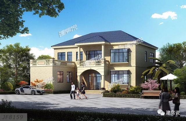  大房子有大房子的氣派，小房子有小房子的溫馨，推薦36款別墅圖，你喜歡哪個呢