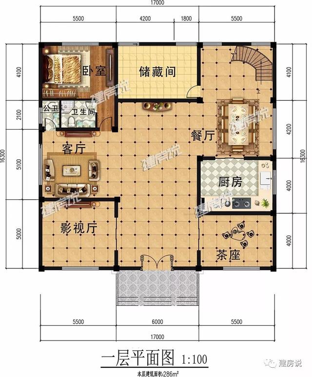 三層新中式別墅圖，顏值和布局都堪稱(chēng)別墅中的轟炸機(jī)，擁有這樣的房子簡(jiǎn)直是人生贏家啊