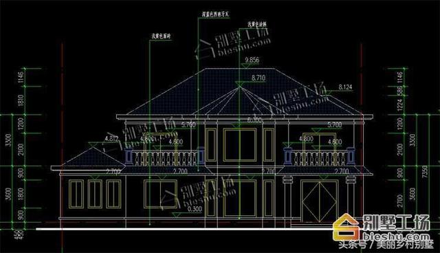 二層簡歐風格復式別墅圖，空間寬敞，住起來更舒心。