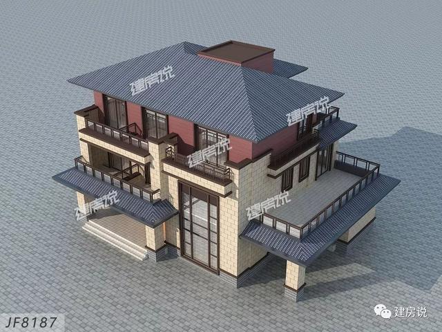 大熱的新中式別墅又出新花樣了，融合東方情韻與西方美學，將建筑的美發揮得淋漓盡致。