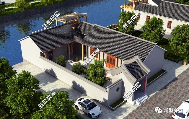 6套農村養老別墅圖，簡單卻別致中式小院堪稱最美！