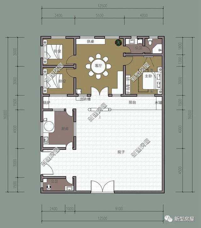 6套農村養老別墅圖，簡單卻別致中式小院堪稱最美！