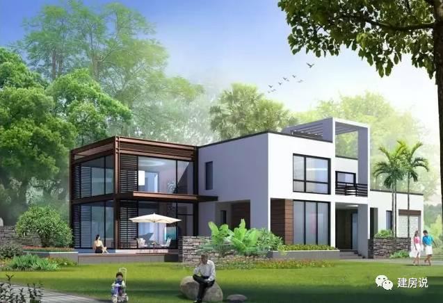 20套現代風的別墅圖，年輕人的最愛