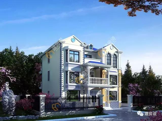 5款三層超高性價比的農村別墅設計圖，最高不超30萬，你確定不了解下嗎？