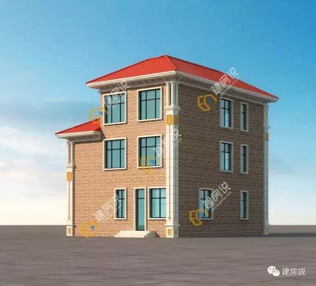 5款三層超高性價比的農村別墅設計圖，最高不超30萬，你確定不了解下嗎？