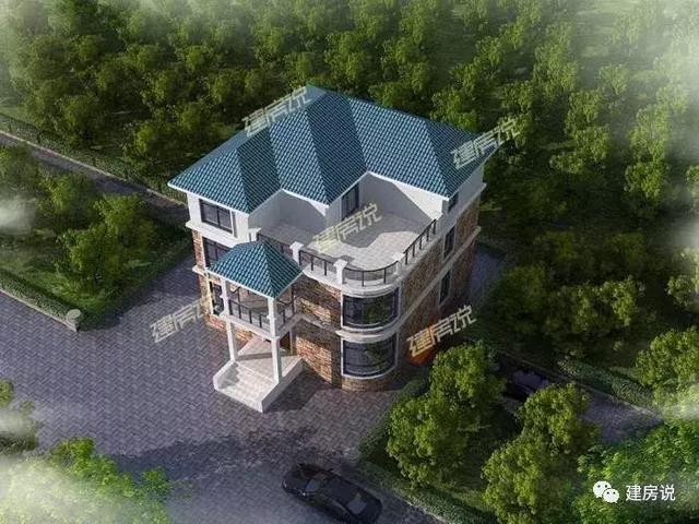 5款三層超高性價比的農村別墅設計圖，最高不超30萬，你確定不了解下嗎？