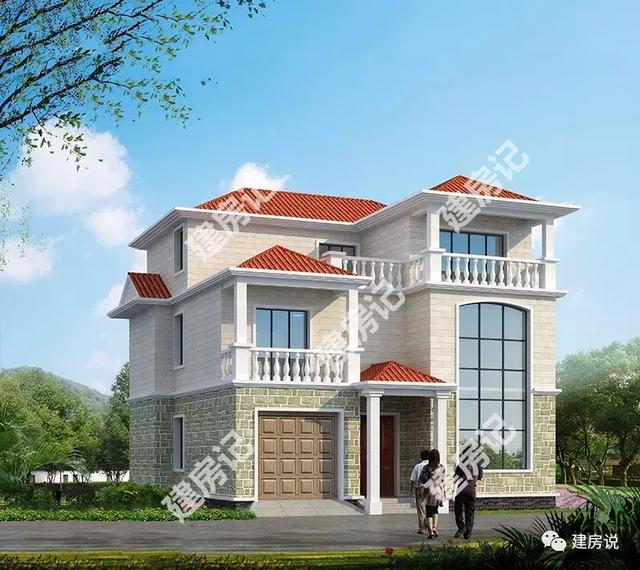 5款三層超高性價比的農村別墅設計圖，最高不超30萬，你確定不了解下嗎？