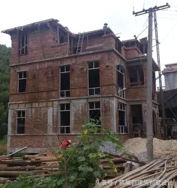 農(nóng)村自建別墅圖實(shí)拍案例：11x10米三層自建房設(shè)計(jì)效果圖+平面圖，相當(dāng)經(jīng)濟(jì)適用