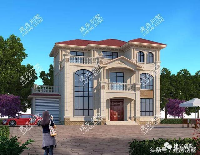 30多萬可建的三棟農村豪宅別墅圖，改變你的生活環境，從此做個精致的人兒