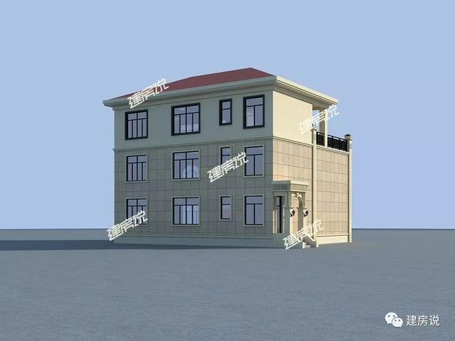 5款兄弟疊拼別墅圖，一人一層，其樂融融，平攤一戶也就15萬呢，巨劃算！