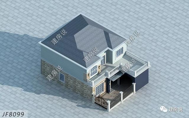 擁有一棟這樣豪華大氣的三層別墅，家庭幸福，人生美滿！