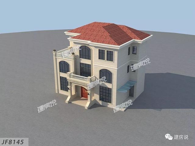 擁有一棟這樣豪華大氣的三層別墅，家庭幸福，人生美滿！