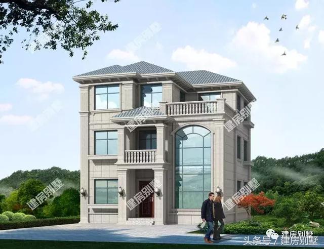 歐式三層別墅，戶型通透夠氣派，真讓人心生向往