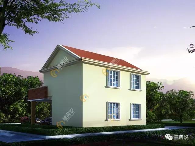 造價18萬的三棟小別墅，帶堂屋車庫老人房，外觀美，為農村生活量身定制