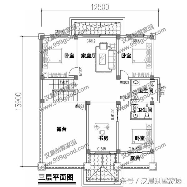 3套經典別墅圖，外觀簡約不單調，性價比超高，農村蓋房首選戶型！