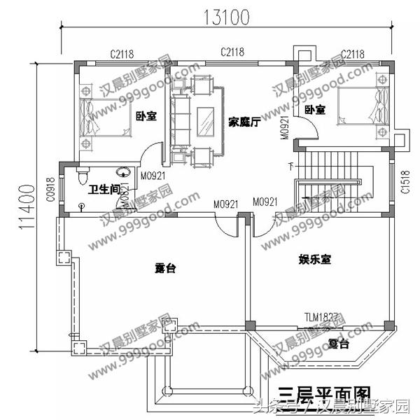 3套經典別墅圖，外觀簡約不單調，性價比超高，農村蓋房首選戶型！
