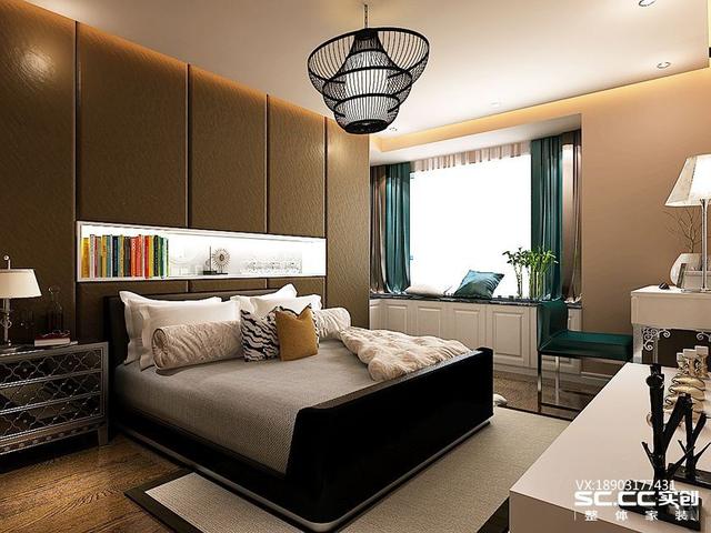 三室兩廳一衛(wèi)115㎡后現(xiàn)代風(fēng)格裝修效果圖，大氣時(shí)尚！