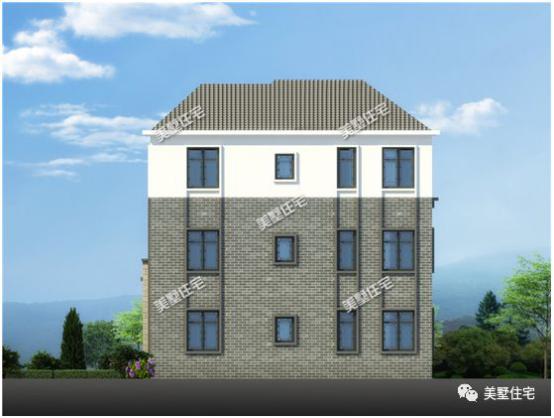 三層新中式別墅圖，12x13米，露臺精致布局實用，簡約大方。