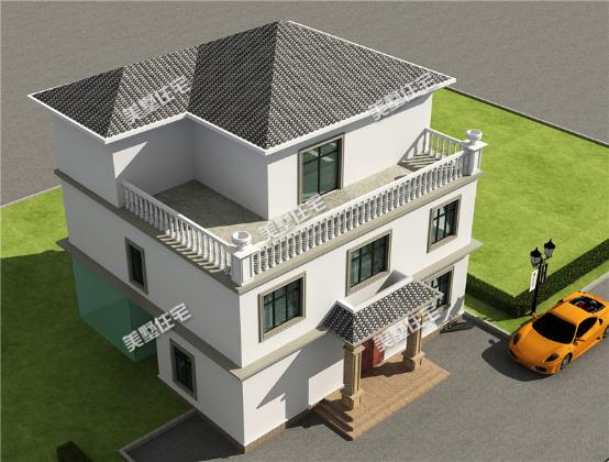 這款簡歐風格別墅圖設計巧妙，分區合理，朋友來了都上二樓是怎么回事？