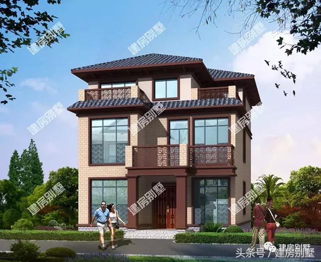 多風格設計的兩棟三層別墅設計圖，總有一款style適合你！