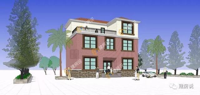 三款110平的農(nóng)村自建房設(shè)計圖紙，看了的人都一致好評