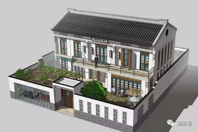 用一組別墅圖告訴你們，現(xiàn)在的中式四合院設(shè)計(jì)的真的不是一般的出彩