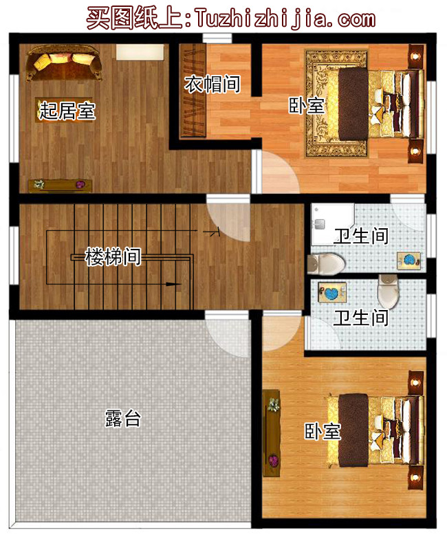 5套農村三層房屋圖，主體15萬，不用攢錢都能建