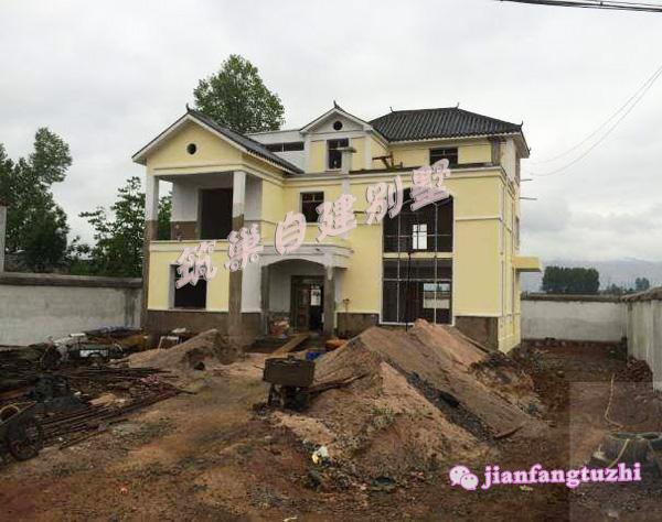 三層農村自建房，14*14米，經濟、實用、舒適、美觀。