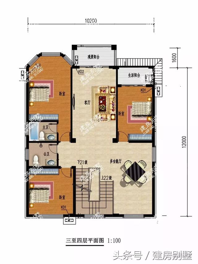 兩棟5層農(nóng)村別墅，超豪華，第一棟你們村首富都不一定建得起。