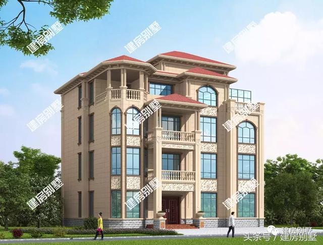 兩棟5層農(nóng)村別墅，超豪華，第一棟你們村首富都不一定建得起。