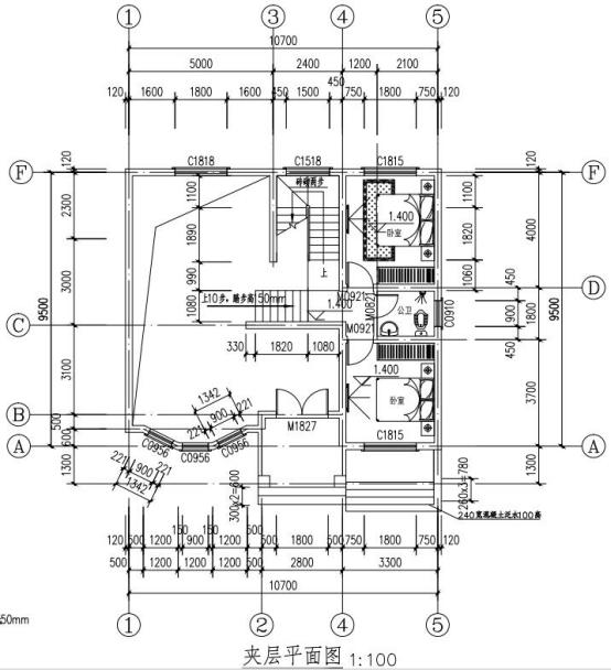 三層簡(jiǎn)約歐式小別墅，110平6室2廳帶柴房，是農(nóng)村人最樸實(shí)適合建的戶型設(shè)計(jì)。