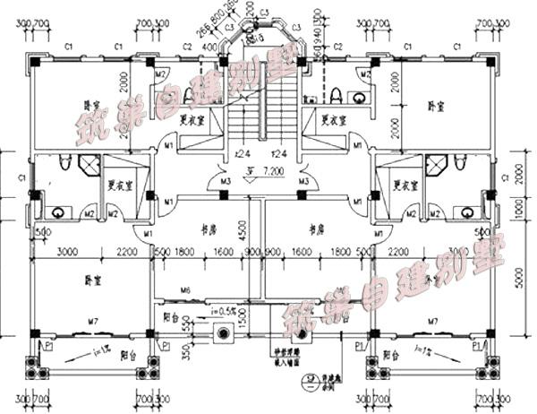歐式四層別墅設計圖，20X18米，戶型豪華氣派！
