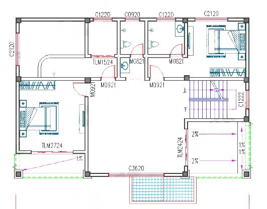 三層歐式別墅設(shè)計(jì)圖，占地160㎡，2廳5臥，造價(jià)43萬(wàn)，經(jīng)典實(shí)用。