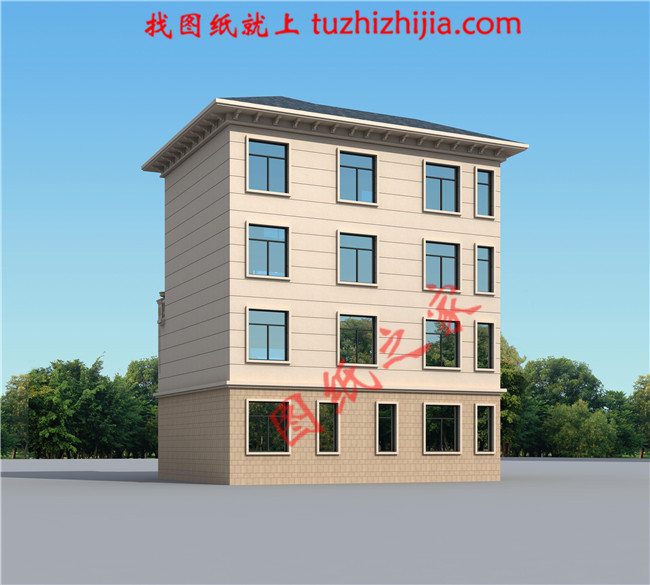 130平米最新氣派農村四層樓房設計圖，四層樓房圖片