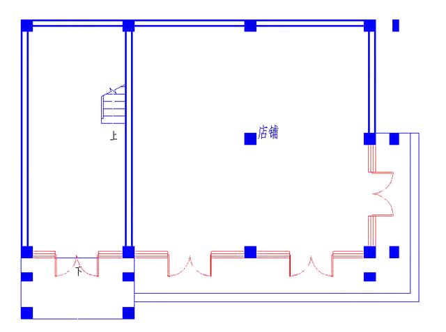 四層帶商鋪多功能別墅設(shè)計(jì)圖，占地100平方米，豪華大氣，造價(jià)40萬(wàn)。