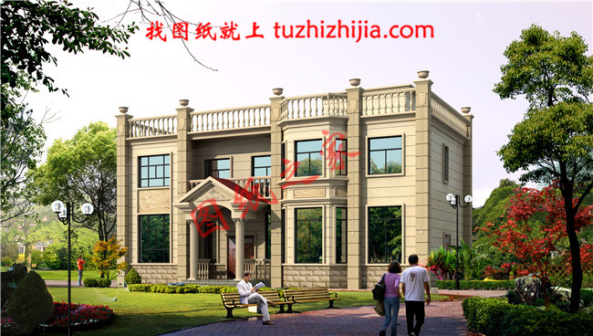 最漂亮的農村二層小樓,平屋頂的設計對于農村來說尤為便利